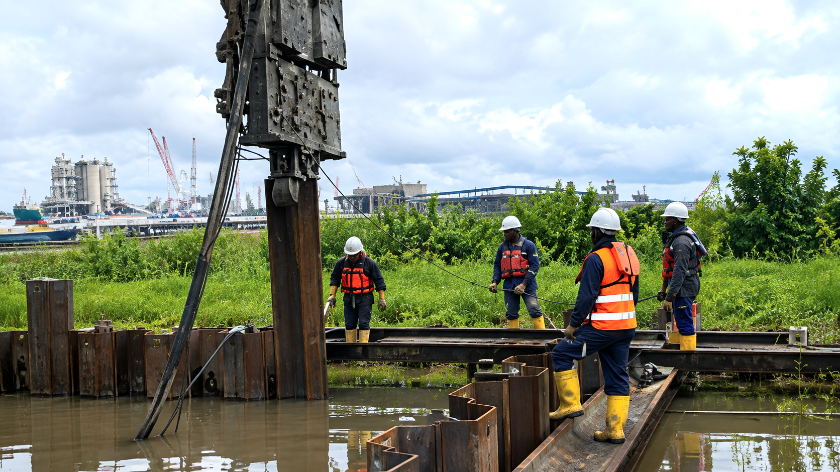 [INSERT SERVICE IMAGE — Piling & Foundations]